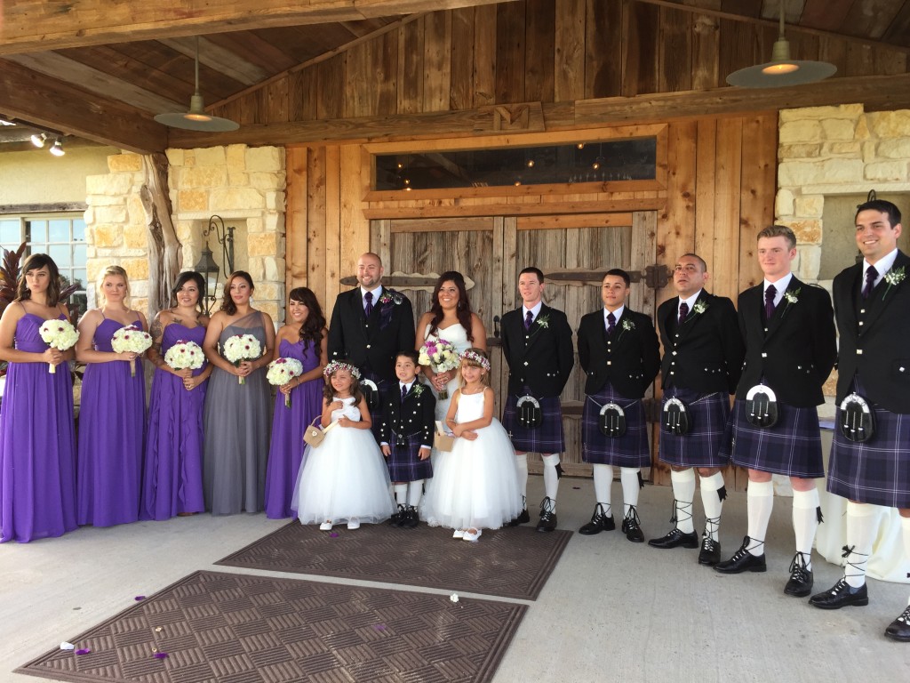 Image of scottish wedding